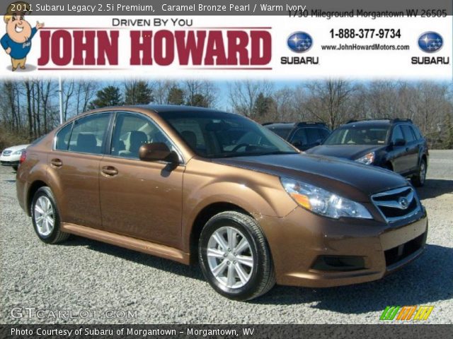 2011 Subaru Legacy 2.5i Premium in Caramel Bronze Pearl