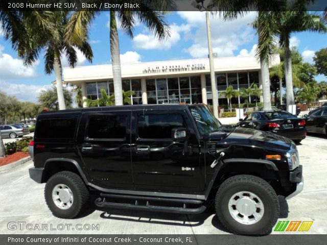 2008 Hummer H2 SUV in Black