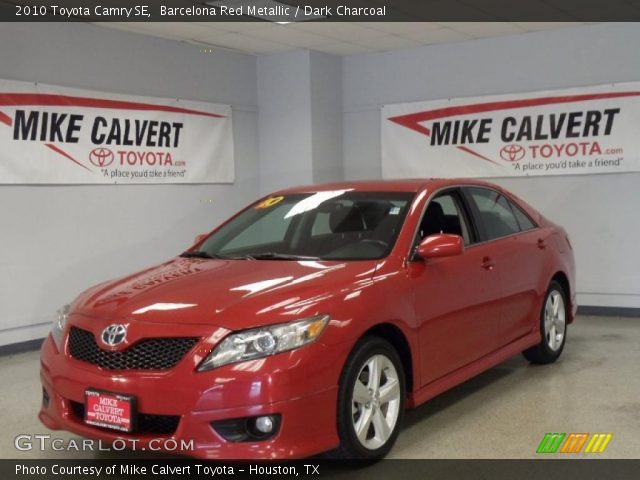 2010 Toyota Camry SE in Barcelona Red Metallic