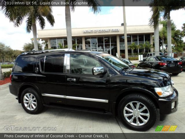 2010 Infiniti QX 56 in Liquid Onyx Black