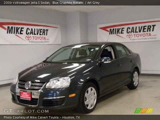 2009 Volkswagen Jetta S Sedan in Blue Graphite Metallic