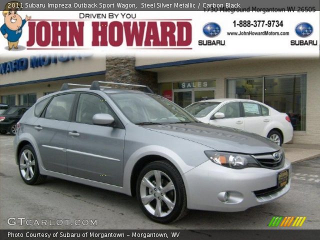 2011 Subaru Impreza Outback Sport Wagon in Steel Silver Metallic