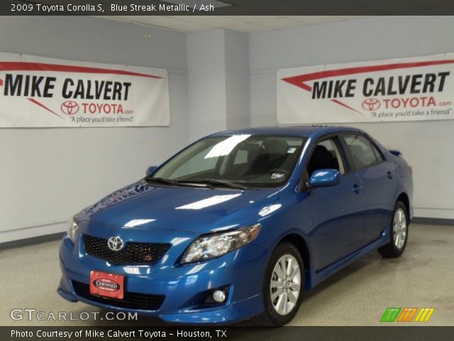 2009 Toyota Corolla S in Blue Streak Metallic