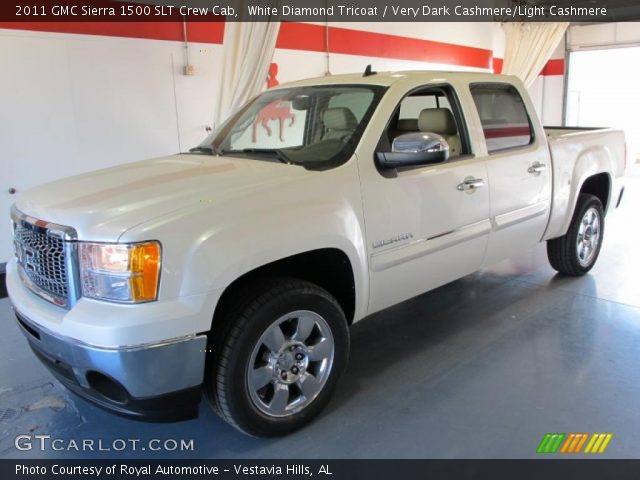 2011 GMC Sierra 1500 SLT Crew Cab in White Diamond Tricoat