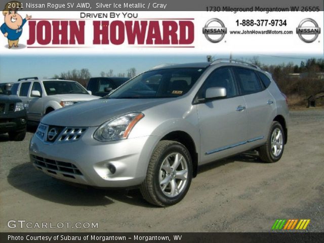 2011 Nissan Rogue SV AWD in Silver Ice Metallic