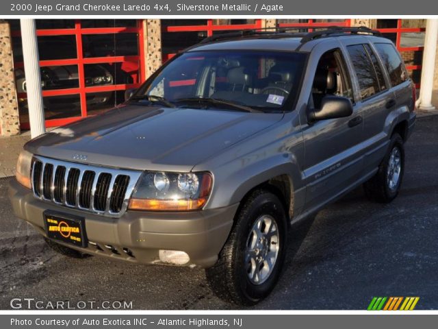 2000 Jeep Grand Cherokee Laredo 4x4 in Silverstone Metallic