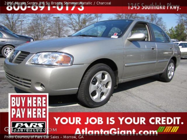 2006 Nissan Sentra 1.8 S in Bronze Shimmer Metallic