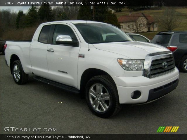 2007 Toyota Tundra Limited Double Cab 4x4 in Super White