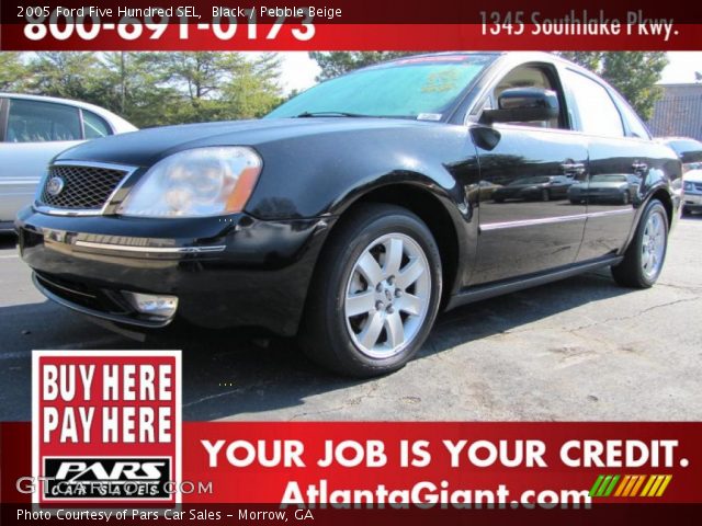 2005 Ford Five Hundred SEL in Black