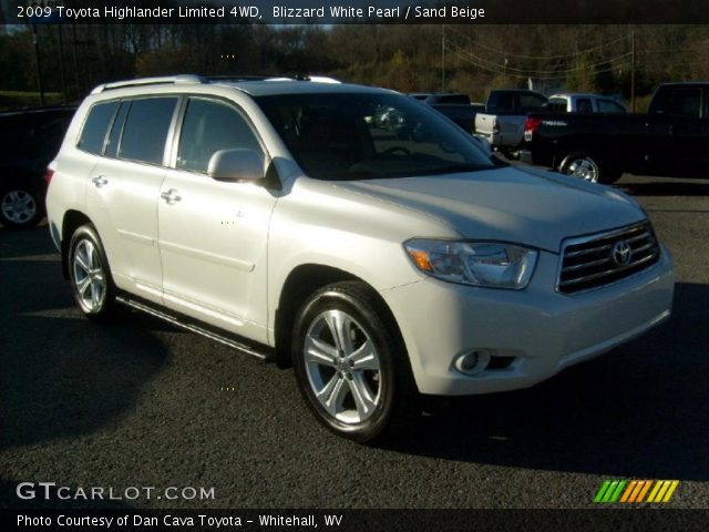 2009 toyota highlander limited blizzard pearl #1 2009 toyota highlander limited blizzard pearl #1