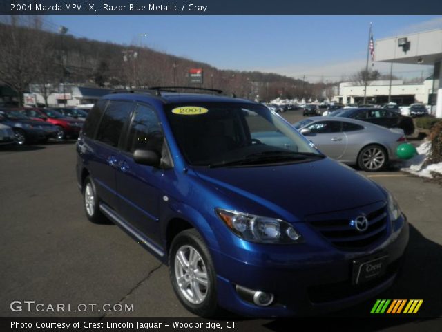 2004 Mazda MPV LX in Razor Blue Metallic