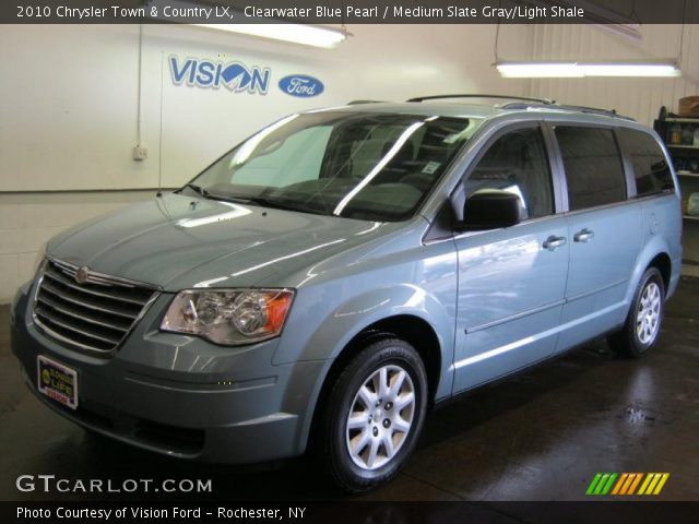 2010 Chrysler Town & Country LX in Clearwater Blue Pearl