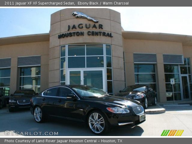 2011 Jaguar XF XF Supercharged Sedan in Ebony Black