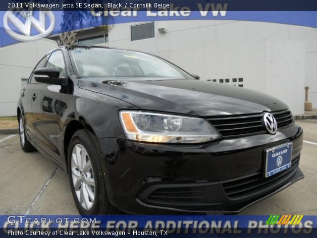 2011 Volkswagen Jetta SE Sedan in Black