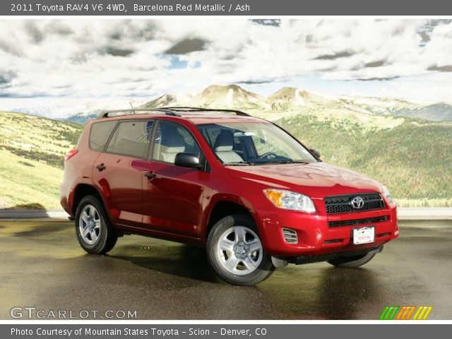 2011 Toyota RAV4 V6 4WD in Barcelona Red Metallic