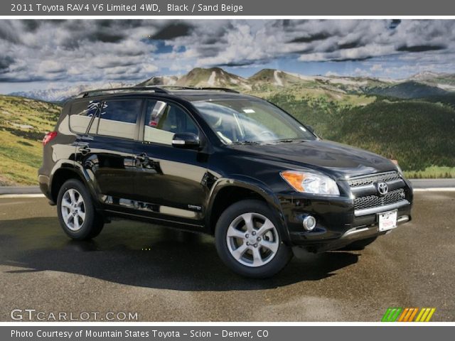 2011 Toyota RAV4 V6 Limited 4WD in Black