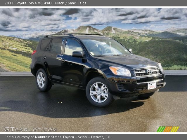 2011 Toyota RAV4 V6 4WD in Black