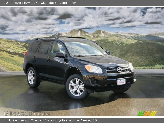2011 Toyota RAV4 V6 4WD in Black