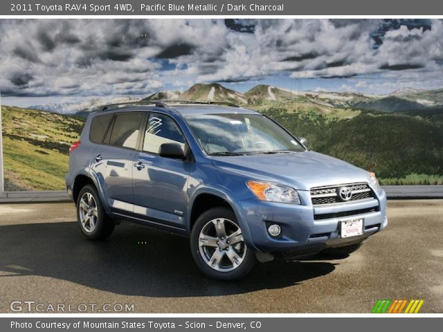 2011 Toyota RAV4 Sport 4WD in Pacific Blue Metallic