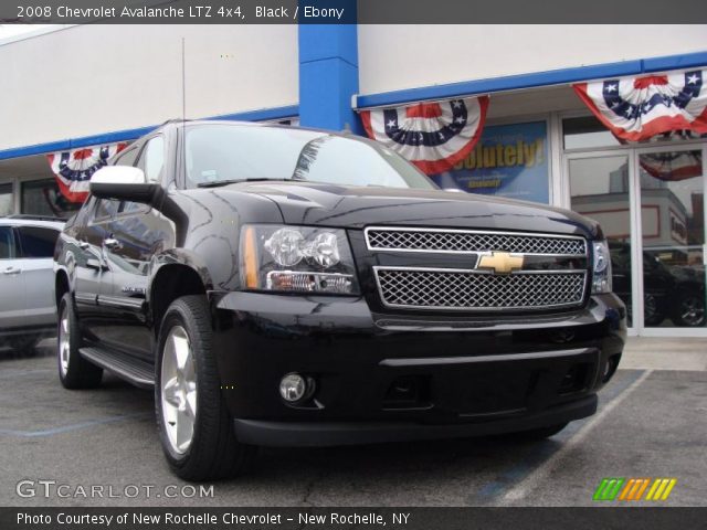 2008 Chevrolet Avalanche LTZ 4x4 in Black