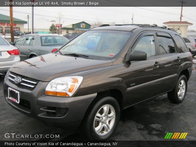 2006 Kia Sportage LX V6 4x4 in Smoky Brown