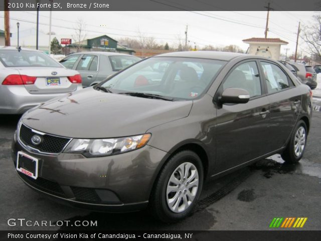 2010 Kia Forte EX in Bronze