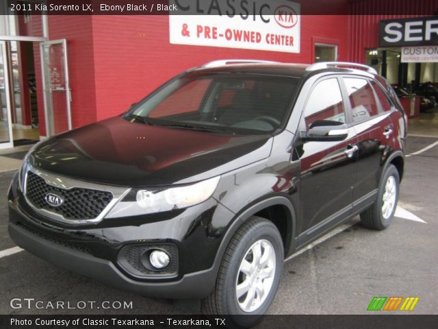 2011 Kia Sorento LX in Ebony Black