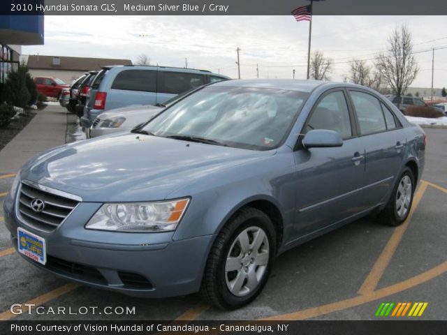 2010 Hyundai Sonata GLS in Medium Silver Blue