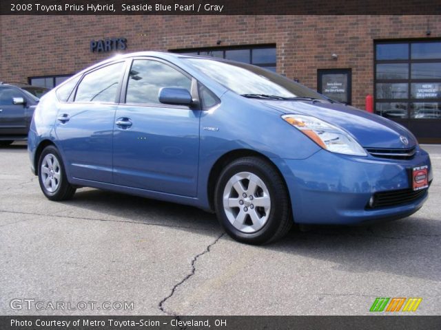 2008 Toyota Prius Hybrid in Seaside Blue Pearl
