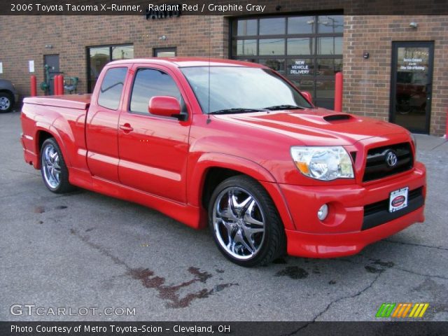 2006 Toyota Tacoma X-Runner in Radiant Red