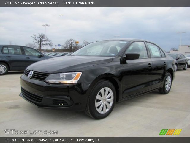 2011 Volkswagen Jetta S Sedan in Black