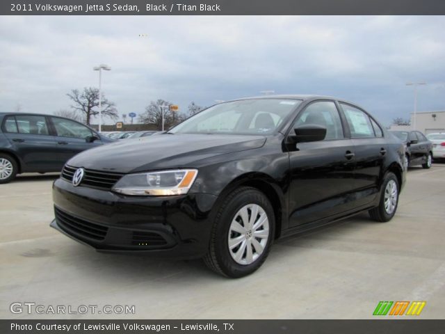 2011 Volkswagen Jetta S Sedan in Black