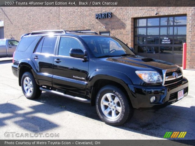 2007 Toyota 4Runner Sport Edition 4x4 in Black