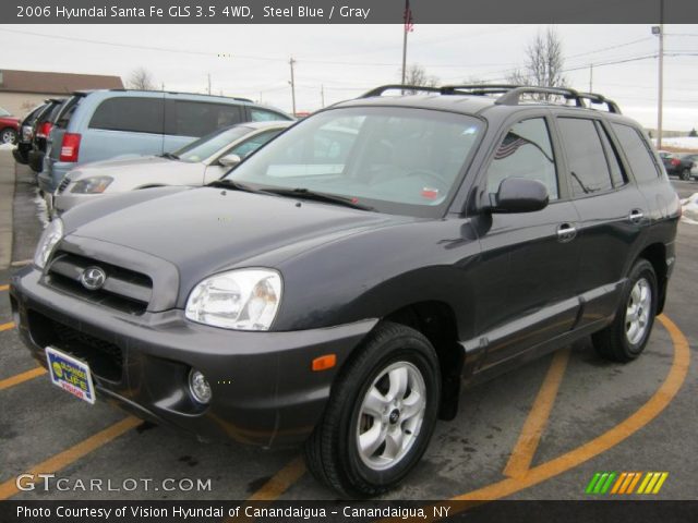 2006 Hyundai Santa Fe GLS 3.5 4WD in Steel Blue