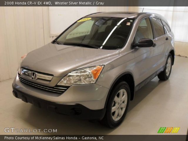 2008 Honda CR-V EX 4WD in Whistler Silver Metallic
