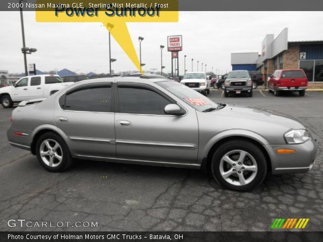 2000 Nissan Maxima GLE in Sterling Mist Metallic
