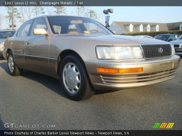 1993 Lexus LS 400 in Champagne Metallic