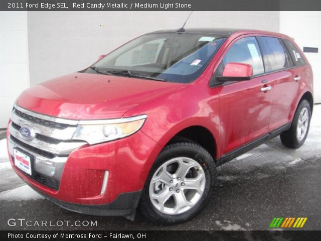 2011 Ford Edge SEL in Red Candy Metallic