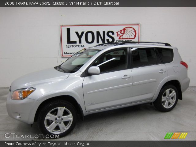 2008 Toyota RAV4 Sport in Classic Silver Metallic