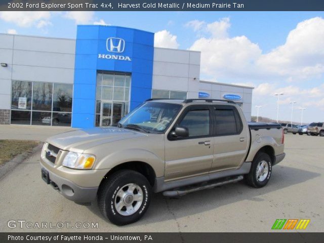 2002 Ford Explorer Sport Trac 4x4 in Harvest Gold Metallic
