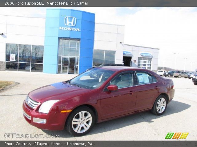 2006 Ford Fusion SEL in Merlot Metallic