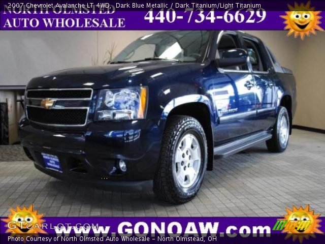 2007 Chevrolet Avalanche LT 4WD in Dark Blue Metallic