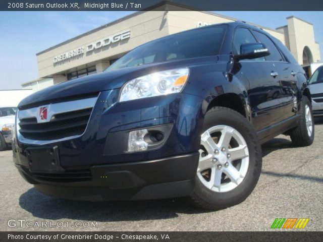 2008 Saturn Outlook XR in Midnight Blue