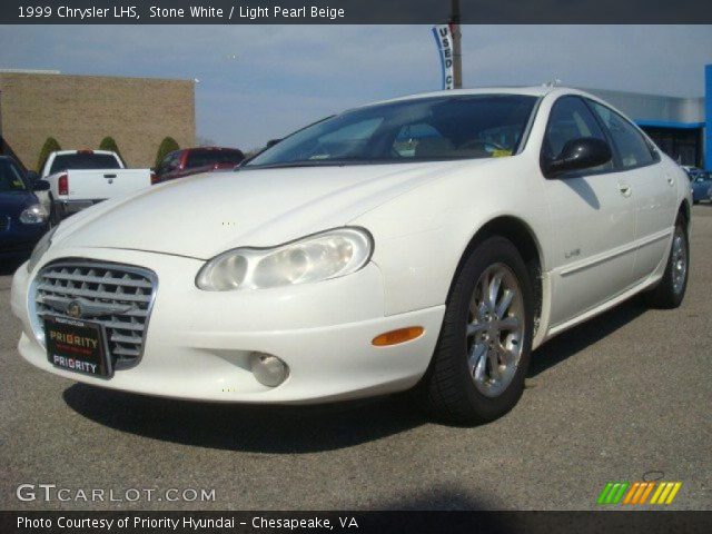1999 Chrysler LHS  in Stone White