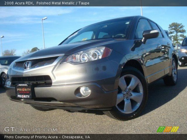2008 Acura RDX  in Polished Metal Metallic