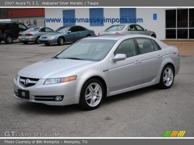 2007 Acura TL 3.2 in Alabaster Silver Metallic