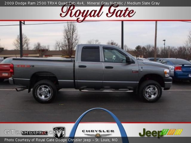 2009 Dodge Ram 2500 TRX4 Quad Cab 4x4 in Mineral Gray Metallic
