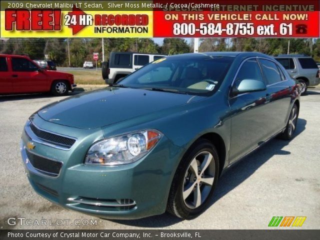 2009 Chevrolet Malibu LT Sedan in Silver Moss Metallic
