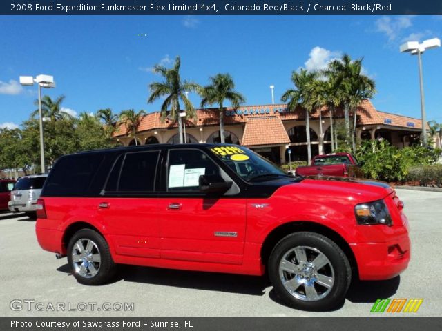 2008 Ford Expedition Funkmaster Flex Limited 4x4 in Colorado Red/Black