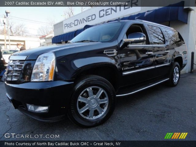 2007 Cadillac Escalade ESV AWD in Blue Chip